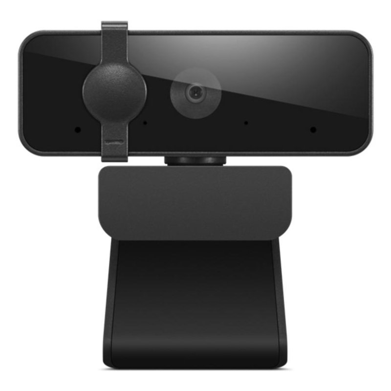 Detalle de Cámara web Lenovo 310 Full HD 1080p USB: micrófono doble y campo de 85° para videollamadas y streaming