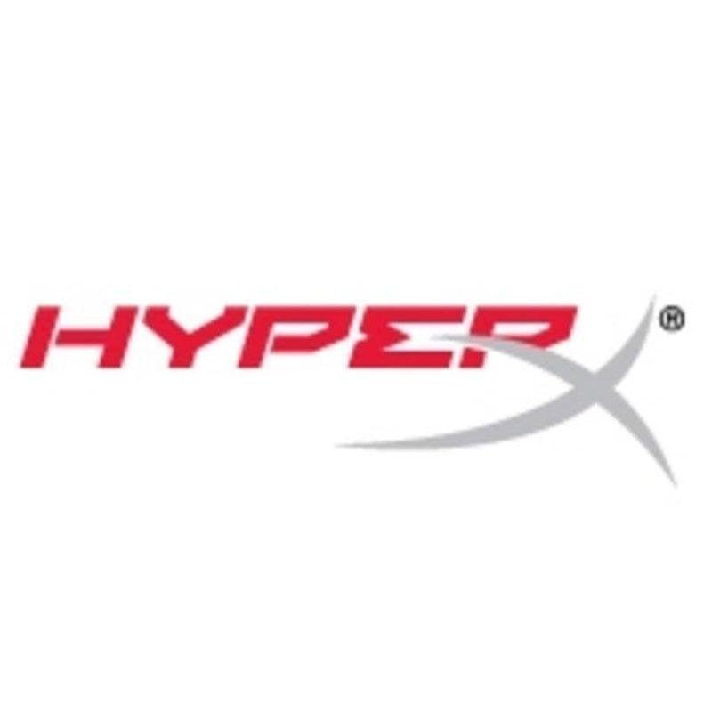 Detalle de Auriculares HyperX Cloud III con cable multiplataforma, micrófono con cancelación de ruido, blancos