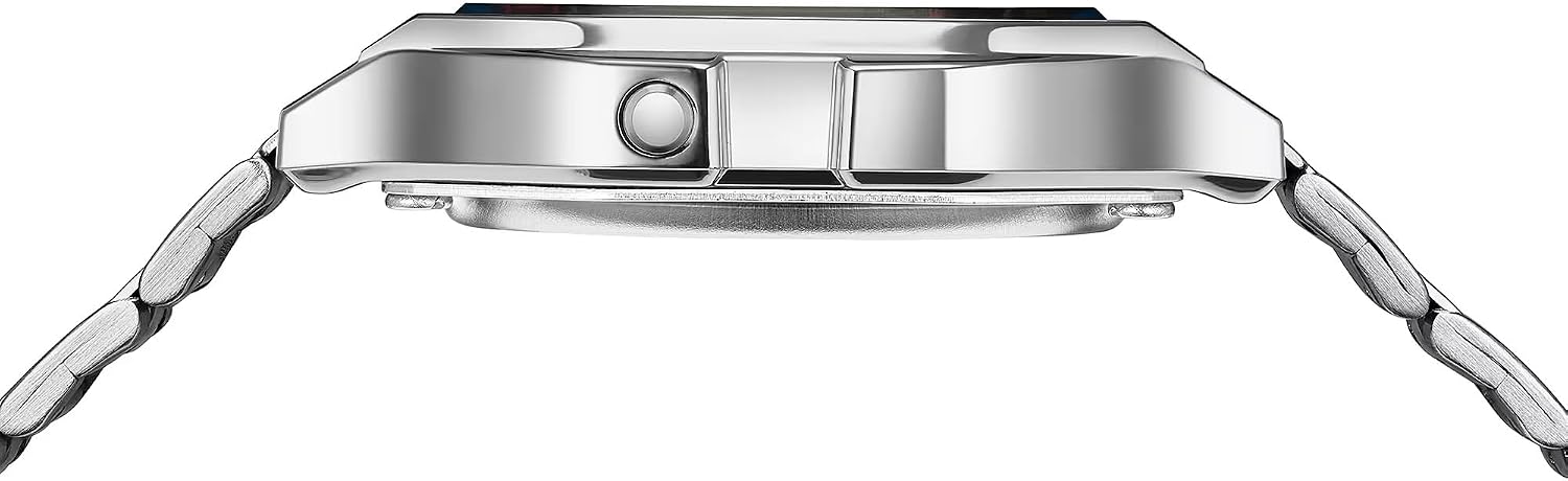 Thumbnail 2 de Casio A158WA Series Unisex Digital Watch — Silver/Black, Vintage Style