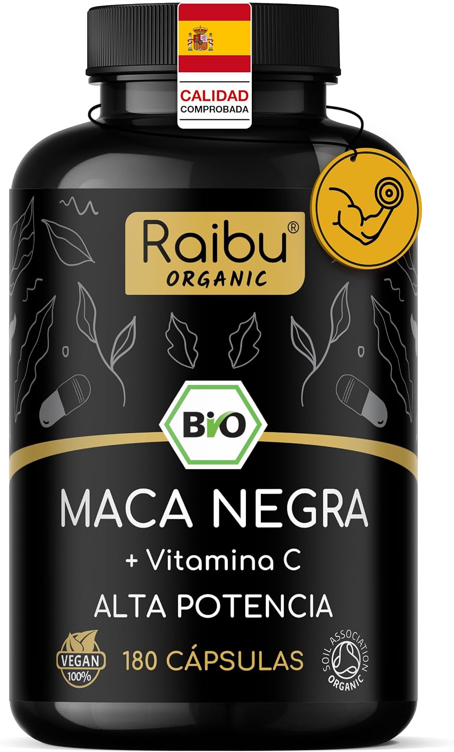 Detalle de Maca Negra BIO Pura 12.800 mg