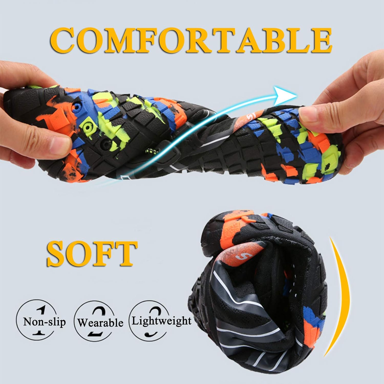 Thumbnail 2 de Water Shoes Men Women Barefoot Shoes Outdoor for Beach Aqua Swim Pool River Water Quick Dry Boating Fishing Diving Surfing with Yoga Aerobics