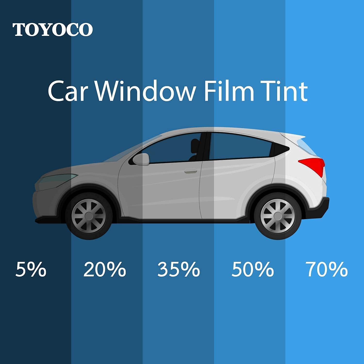 Thumbnail 6 de Window Tint Film 35% VLT 24in x 15ft Ceramic