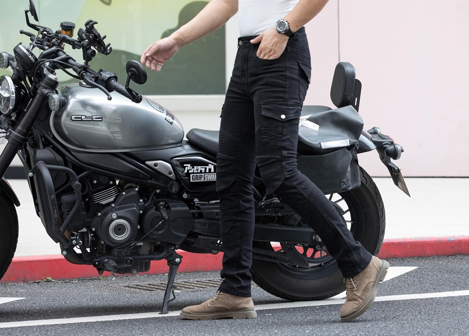 Thumbnail 2 de CTBQiTom Pantalón de Moto Hombre CE Nivel 2