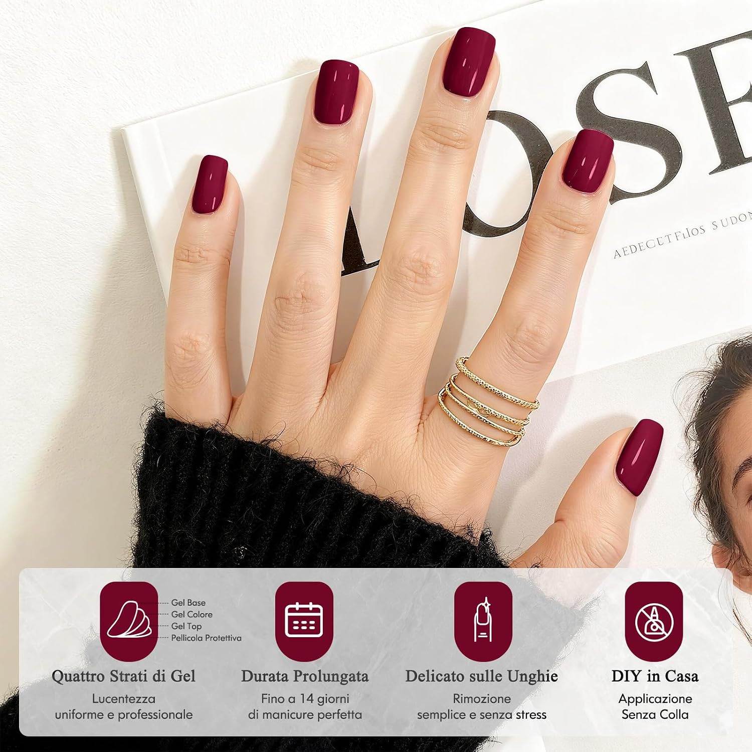 Thumbnail 4 de Bagavs Smalto Gel Adesivo UV 20 PCS