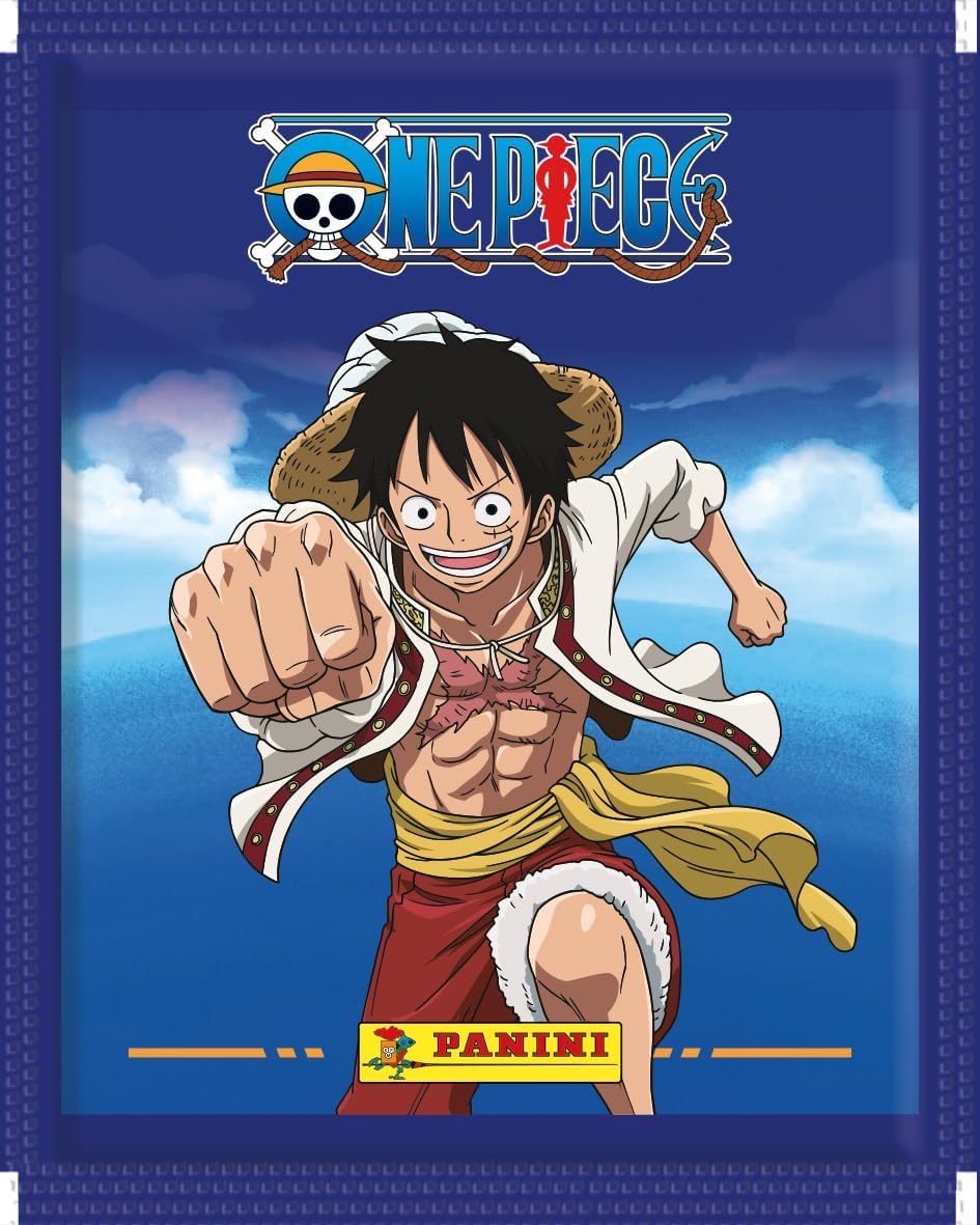 Detalle de Panini One Piece Road to EGGHEAD Blister: 12 tasche + 1 omaggio di adesivi