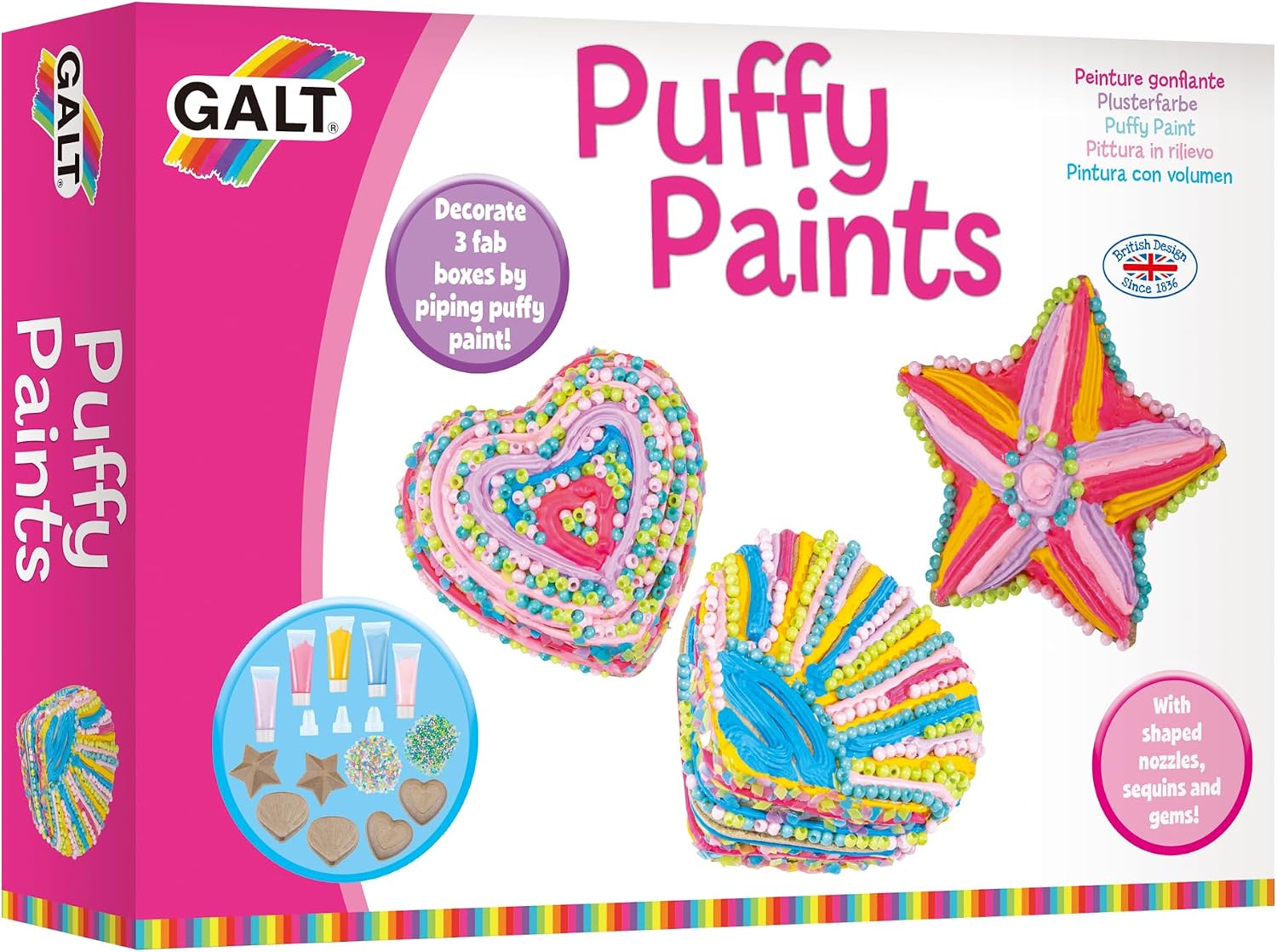 Detalle 2 de Galt Paint a Tea Set – 11 Piece Mini Tea Party Set (Ages 5+)