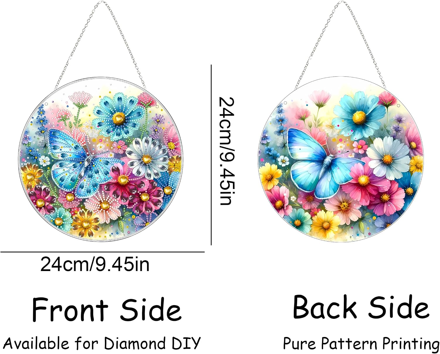Thumbnail 6 de Hanging Diamond Art Kit Butterfly-2
