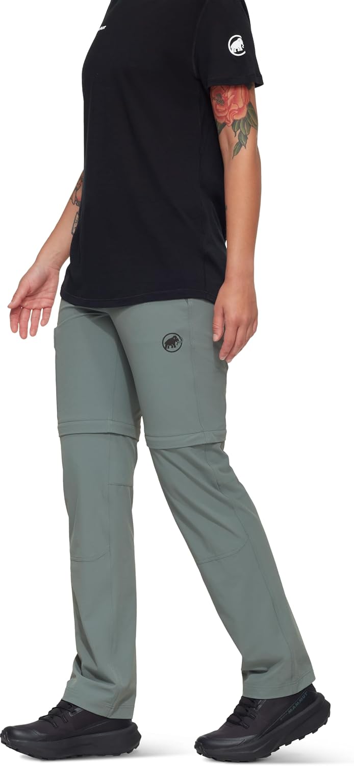 Detalle de Mammut Runbold IV Zip Off Pants Damen – Trekkinghose mit Zip-Off Funktion