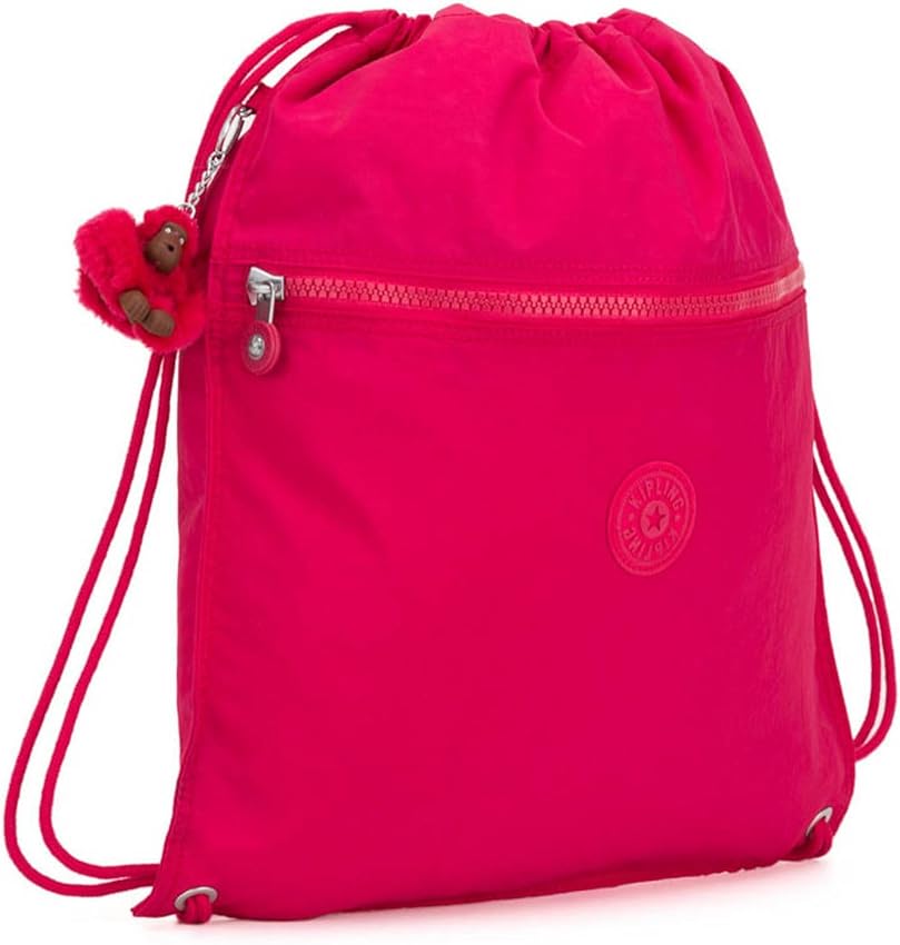 Detalle 2 de Kipling Supertaboo mochila 15 L rosa true pink
