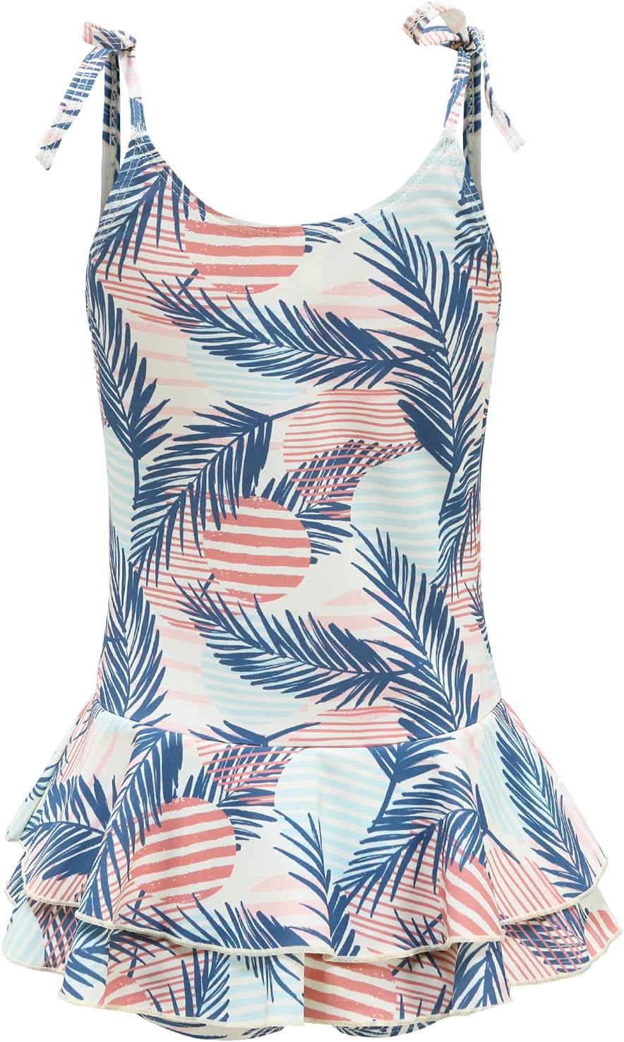 Thumbnail 1 de Aisyee Girls One Piece Swimming Costume – Delightfully Adjustable, Breathable Beachwear