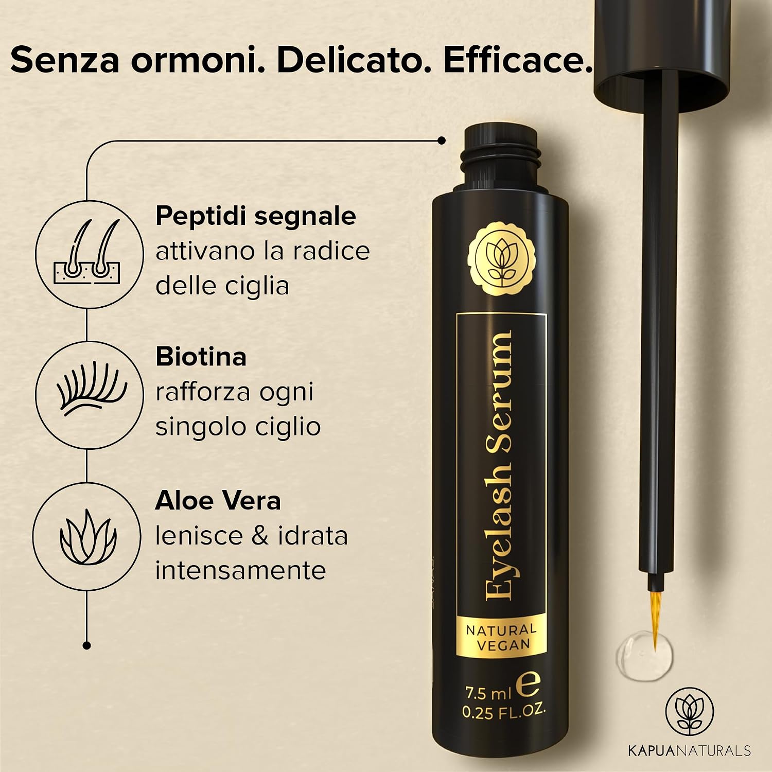 Detalle de BIO Siero Ciglia 7,5ml siero allungante per ciglia