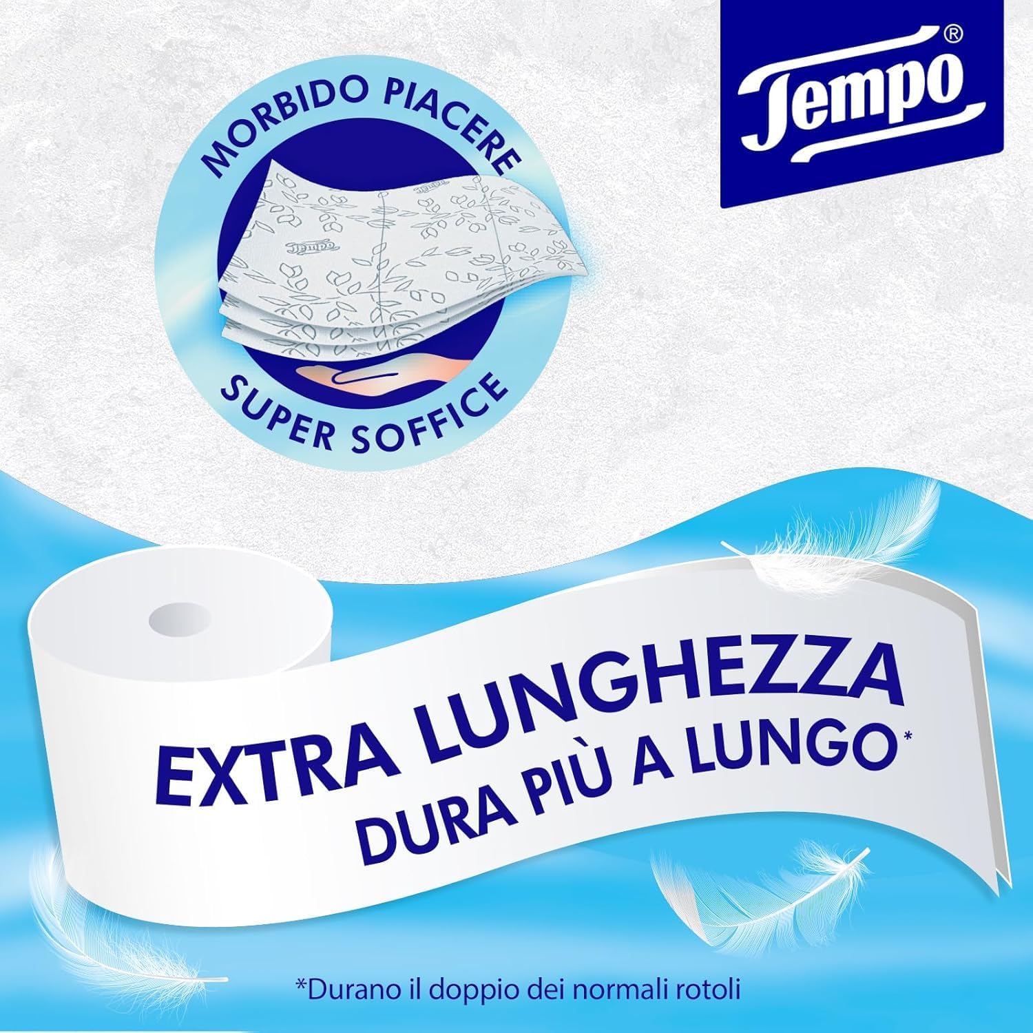 Thumbnail 2 de Tempo Carta Igienica Comfort – Morbida e Resistente, 48 Maxi Rotoli