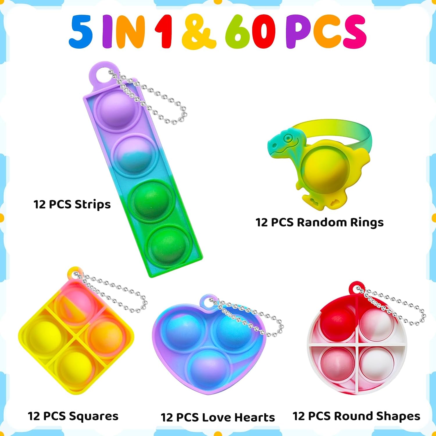 Thumbnail 2 de KIDRENFUN 60 PCS Party Bag Fillers