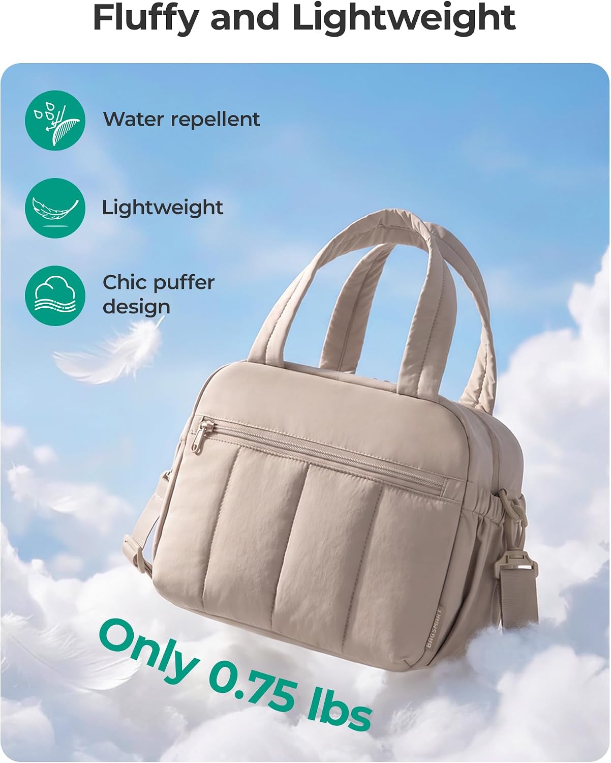 Detalle 1 de BAGSMART Insulated Lunch Tote in Lavender