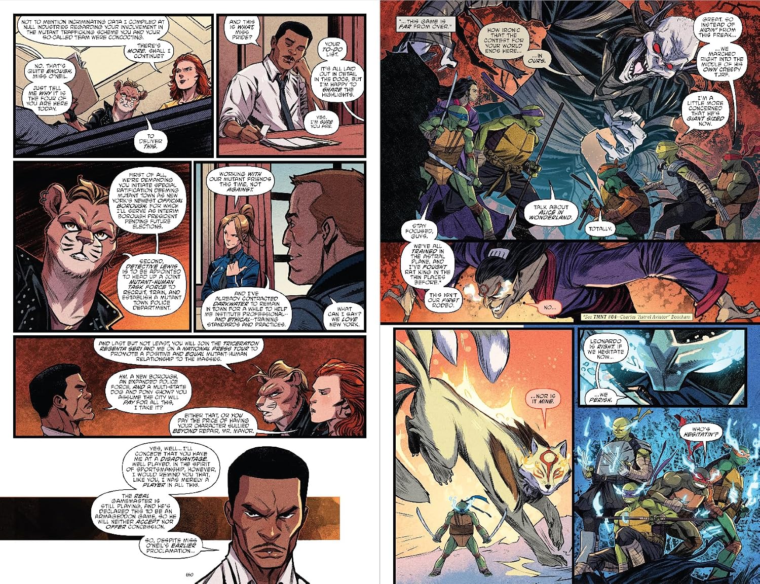 Detalle 2 de Teenage Mutant Ninja Turtles: The IDW Collection, Volume 18 comic collection