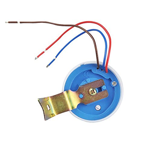 Detalle de Electraline 58060 Interruttore crepuscolare per uso esterno IP44 – Bianco, confezione da 1