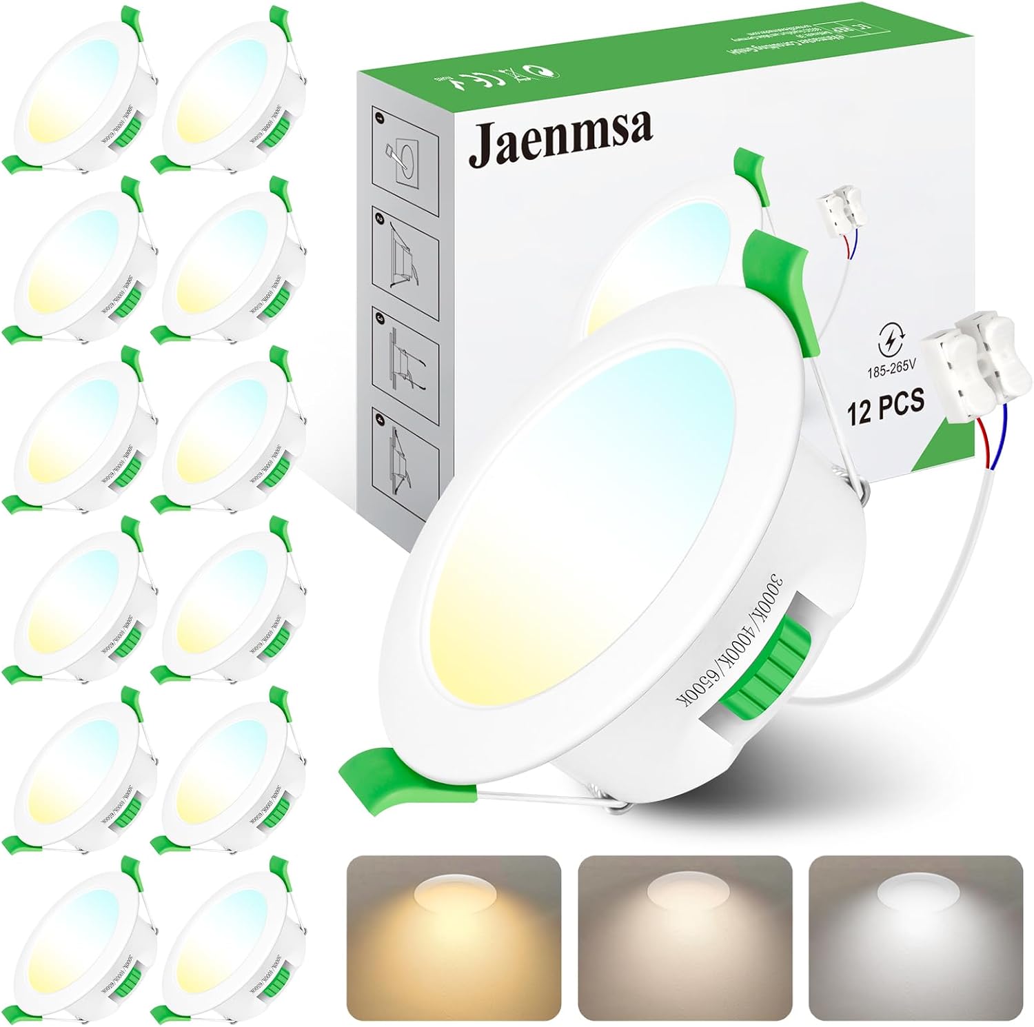 Detalle de Jaenmsa 4W faretti LED da incasso