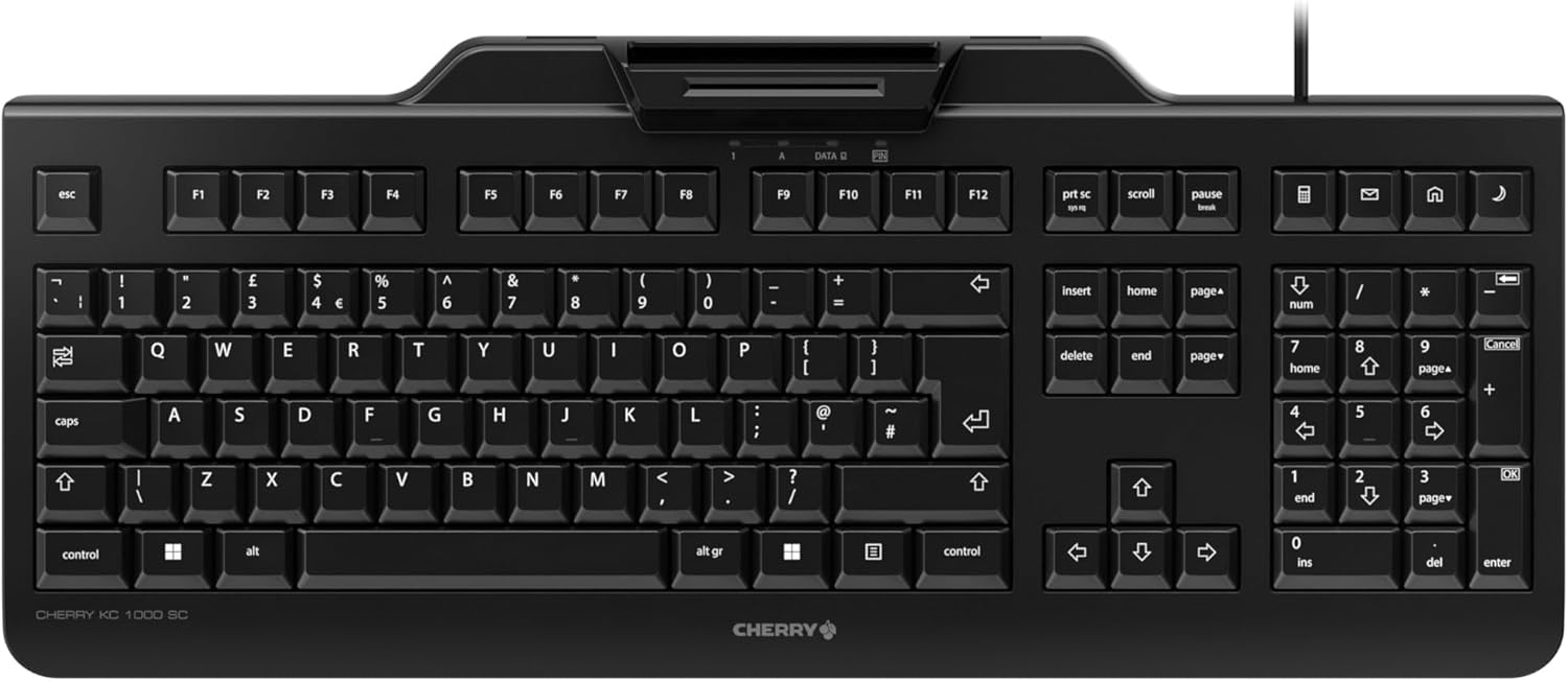 Imagen de Cherry KC 1000 SC wired security keyboard en OfertitasTOP