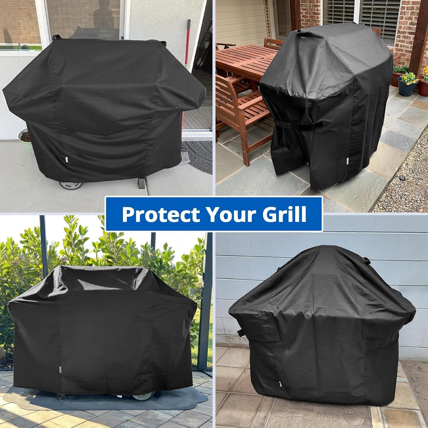 Thumbnail 6 de SunPatio Grill Cover, 58 Inch