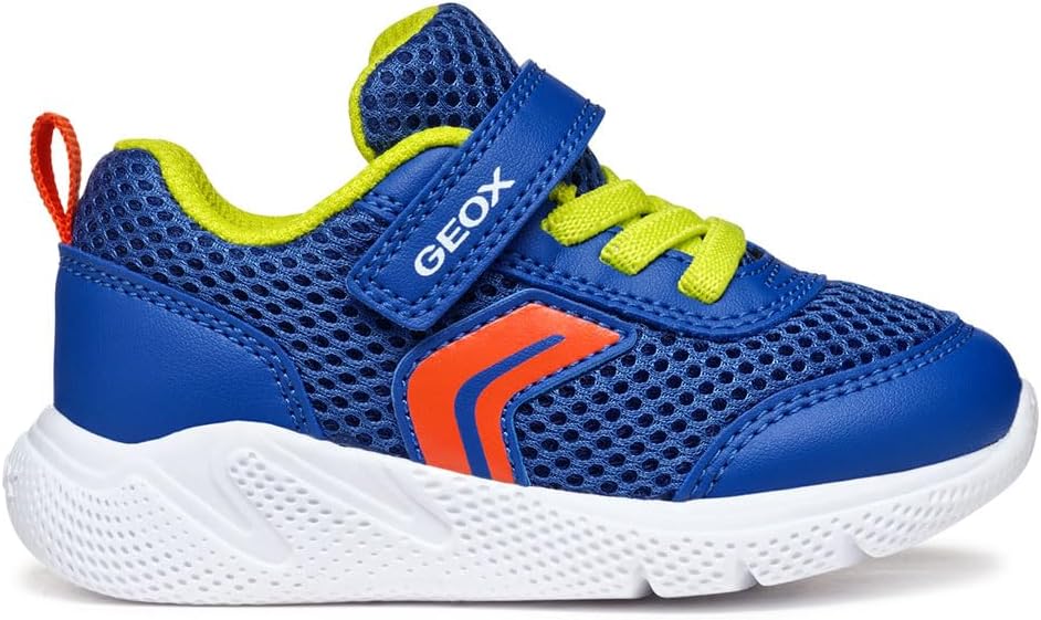 Thumbnail 2 de Geox Baby Jungen B Sprintye CSneaker – atmungsaktiver Klett-Schuh mit silbernen Akzenten