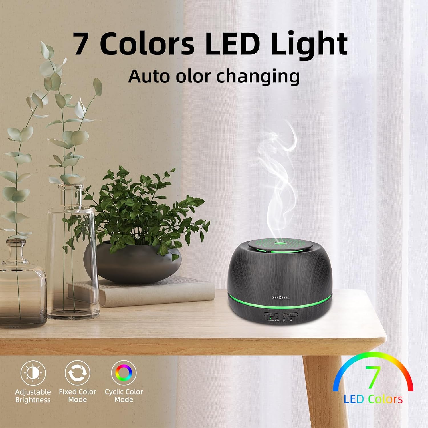 Thumbnail 6 de SEEDSEEL Essential Oil Diffuser 300ml