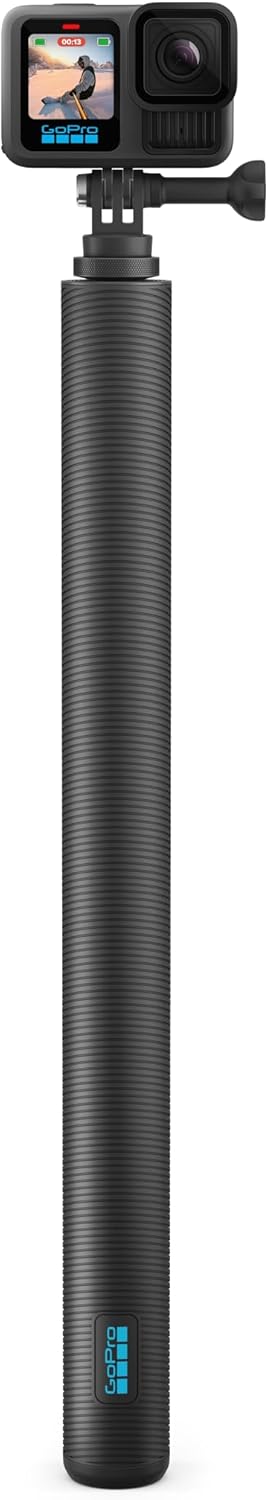 Detalle de GoPro 9ft Carbon Fibre Extension Pole + Ultra-Light Invisible 360 Grip — Official Accessory