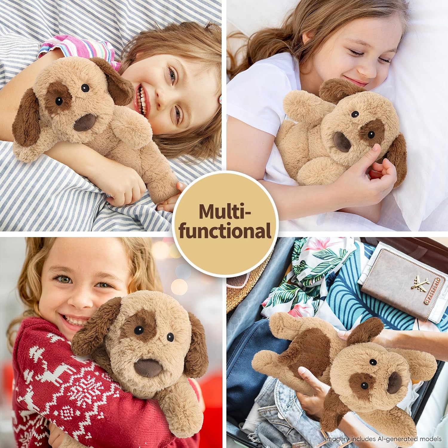 Thumbnail 6 de Cuckool Microwavable Dog Plush, 14-Inch