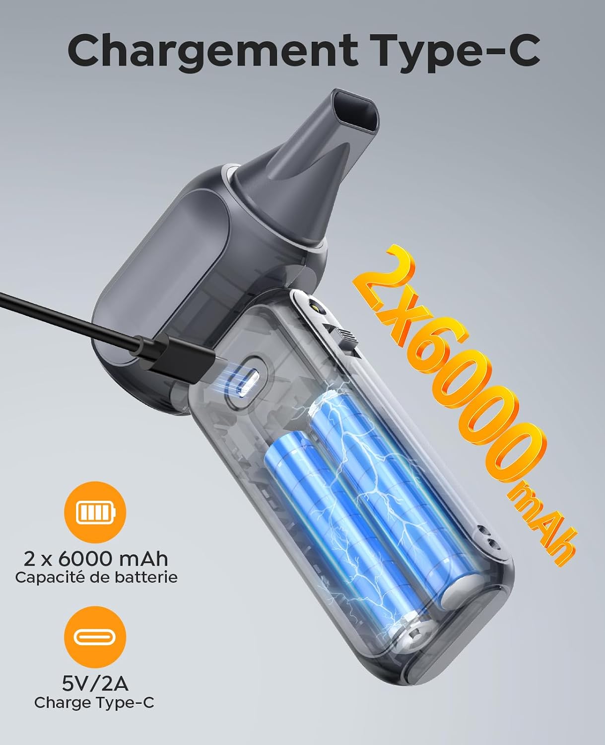Thumbnail 6 de YUSMAN Souffleur mini 12 000 mAh