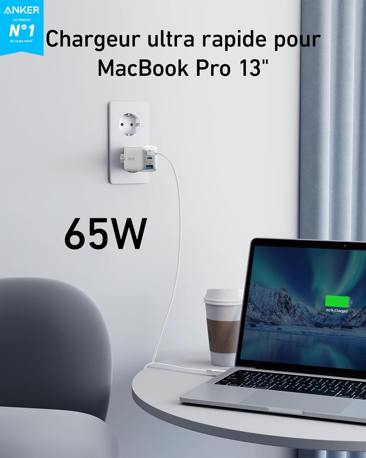 Thumbnail 1 de Cargador Anker 735 (Nano II 65W) ⚡ Rápido y Compacto