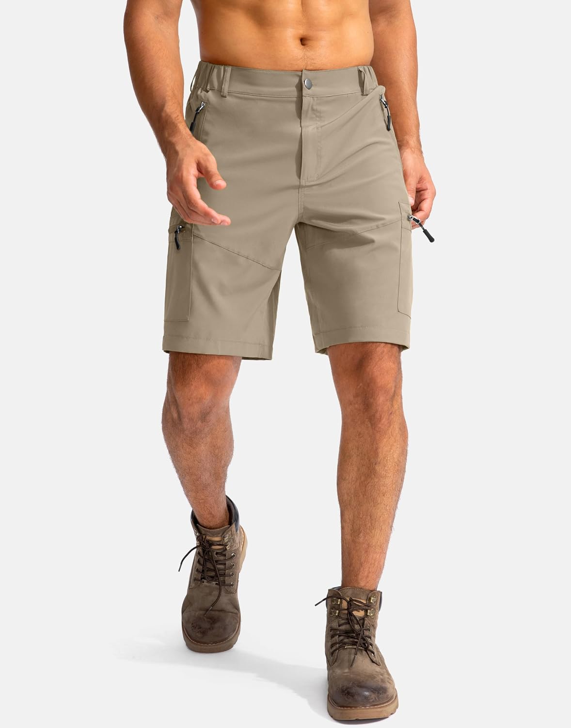 Detalle 2 de Pudolla 9-Inch Cargo Hiking Shorts for Men