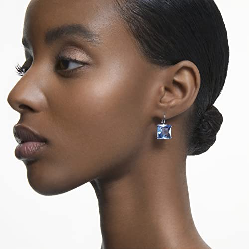 Thumbnail 2 de Swarovski Orecchini pendenti Millenia, Taglio squadrato Blu | Placcato rodio