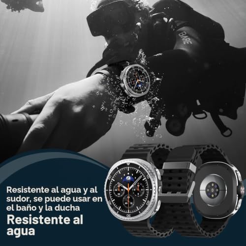Thumbnail 3 de YuiYuKa Ocean: correa silicona para Samsung Galaxy Watch 8 (40/44 mm) y Classic 46 mm
