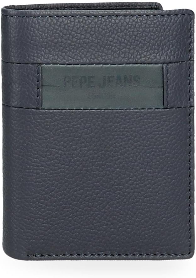 Detalle de Pepe Jeans Nan Portefeuille Vertical avec Porte-Monnaie – cuir, RFID et organisation compacte