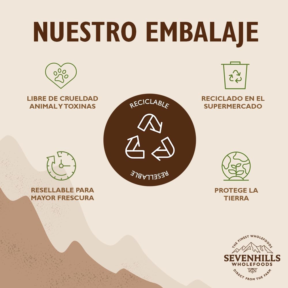 Thumbnail 5 de Sevenhills Wholefoods Proteína de Cáñamo Orgánica 3kg 🌱