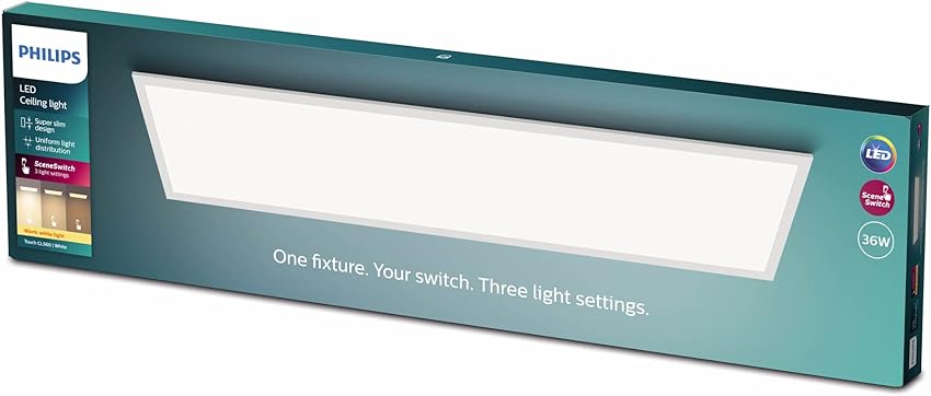 Detalle 2 de Philips Tuch Ceiling - Lámpara LED de Techo Regulable 🌟