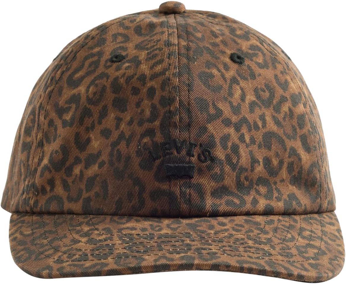 Detalle de Levi's Lazy Girl Logo cap – Cappellino nero con stampa logo, stile casual e pratico