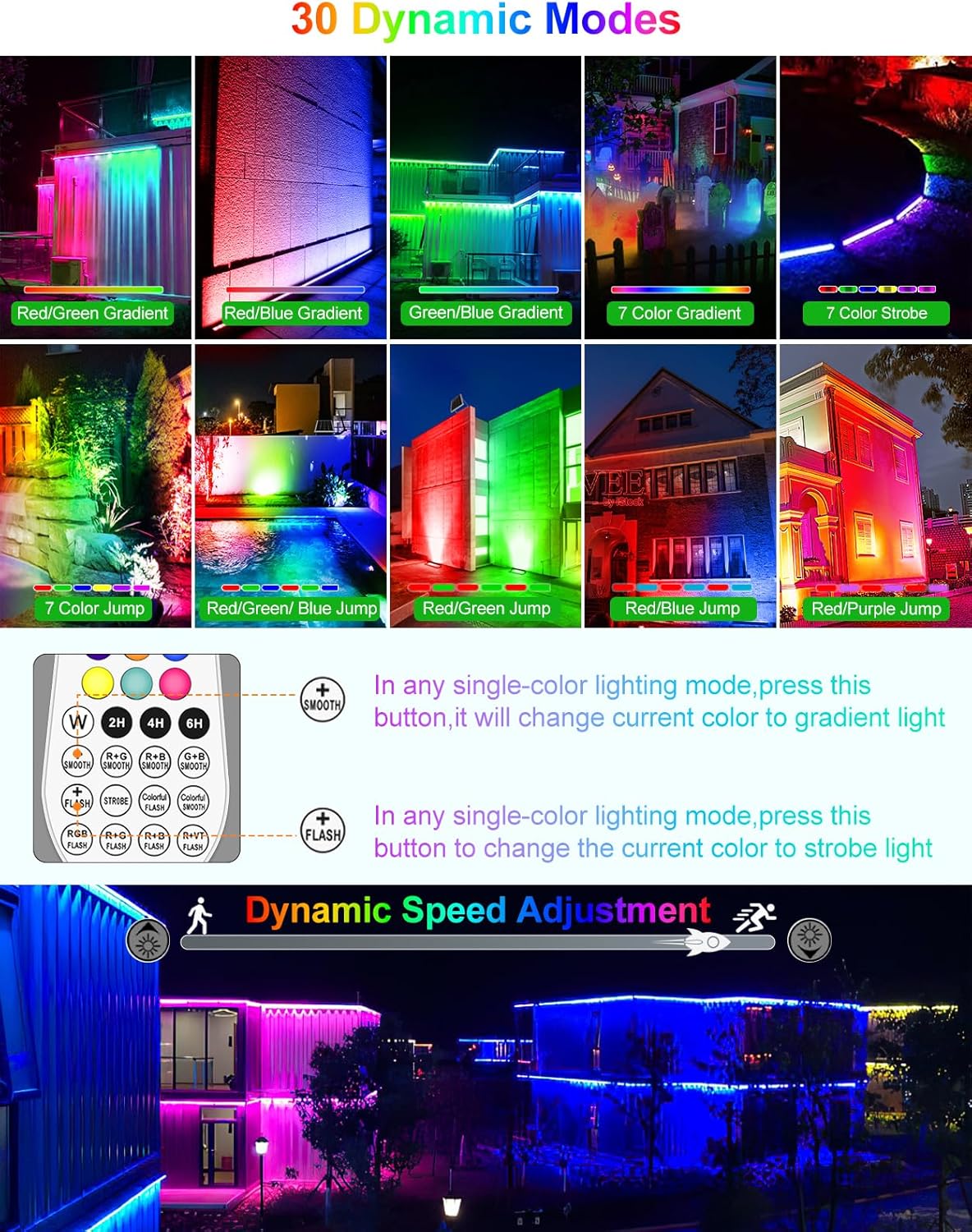 Thumbnail 2 de CLV 42 W RGB LED Wallwasher 3600 lm