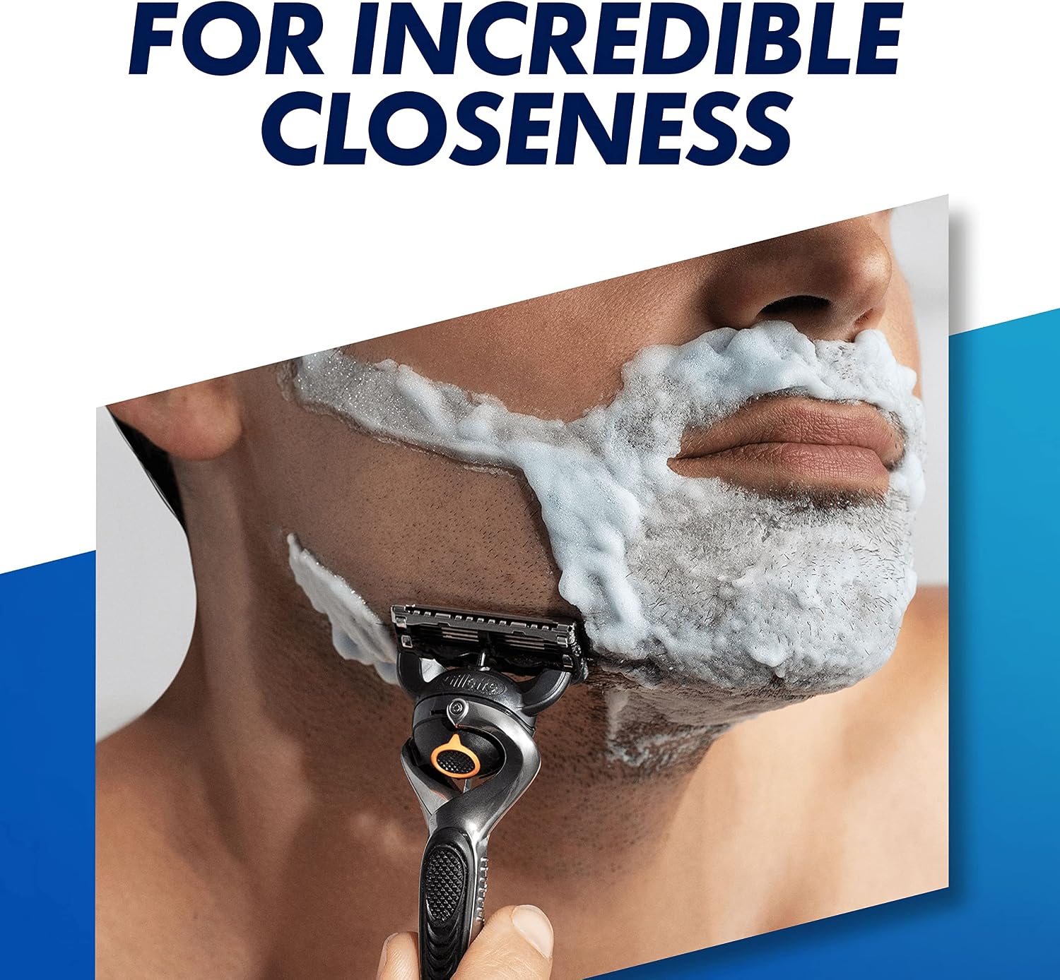 Detalle de Gillette ProGlide Razor Blades for Men — 24 Refills with Precision Trimmer