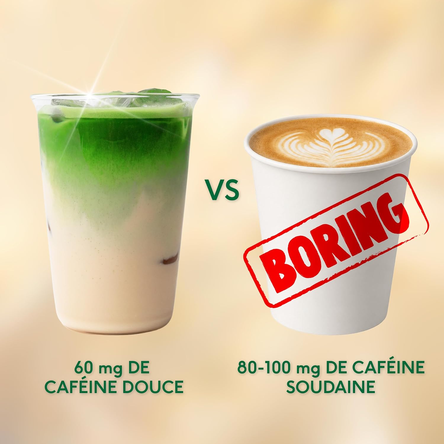 Detalle de PerfectTed Poudre de Matcha Vanille – Qualité cérémoniale, 75 g