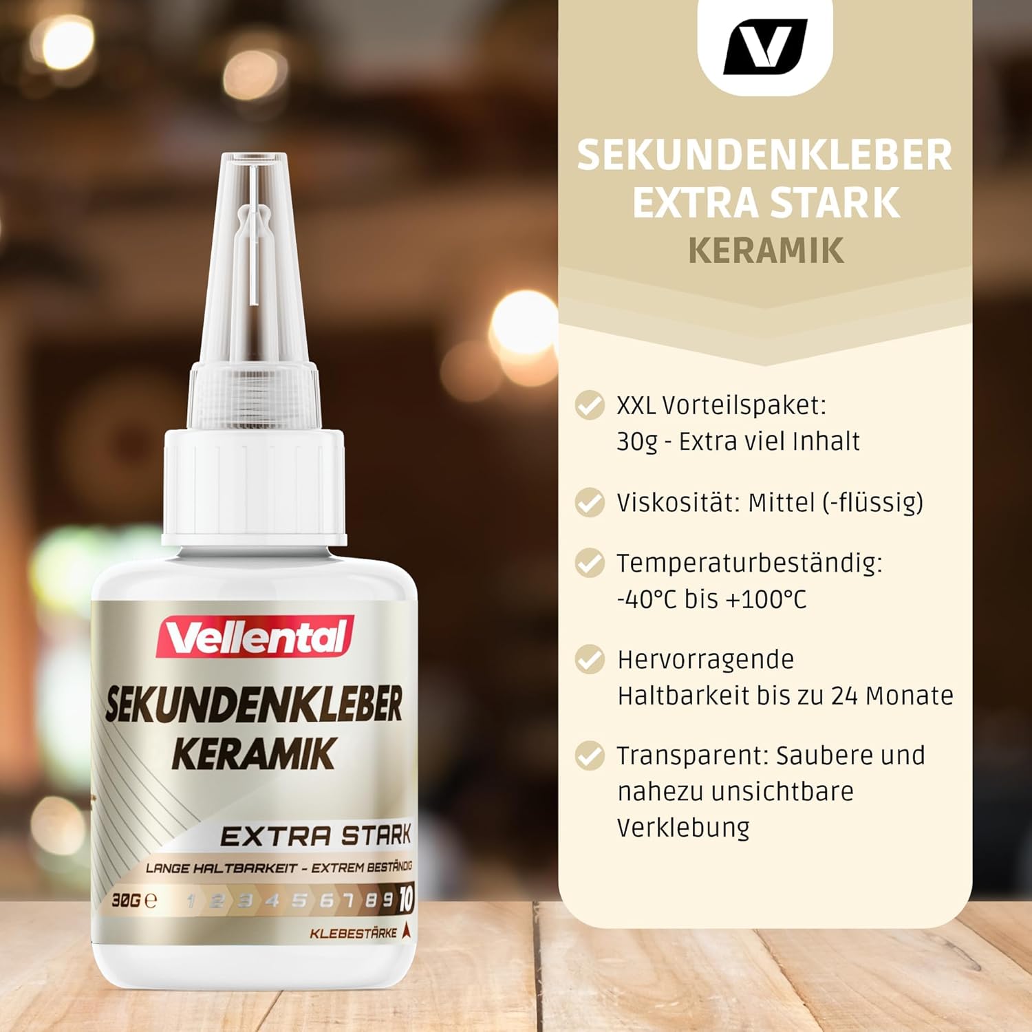 Thumbnail 3 de Sekundenkleber Keramik Porzellan extra stark 30 g