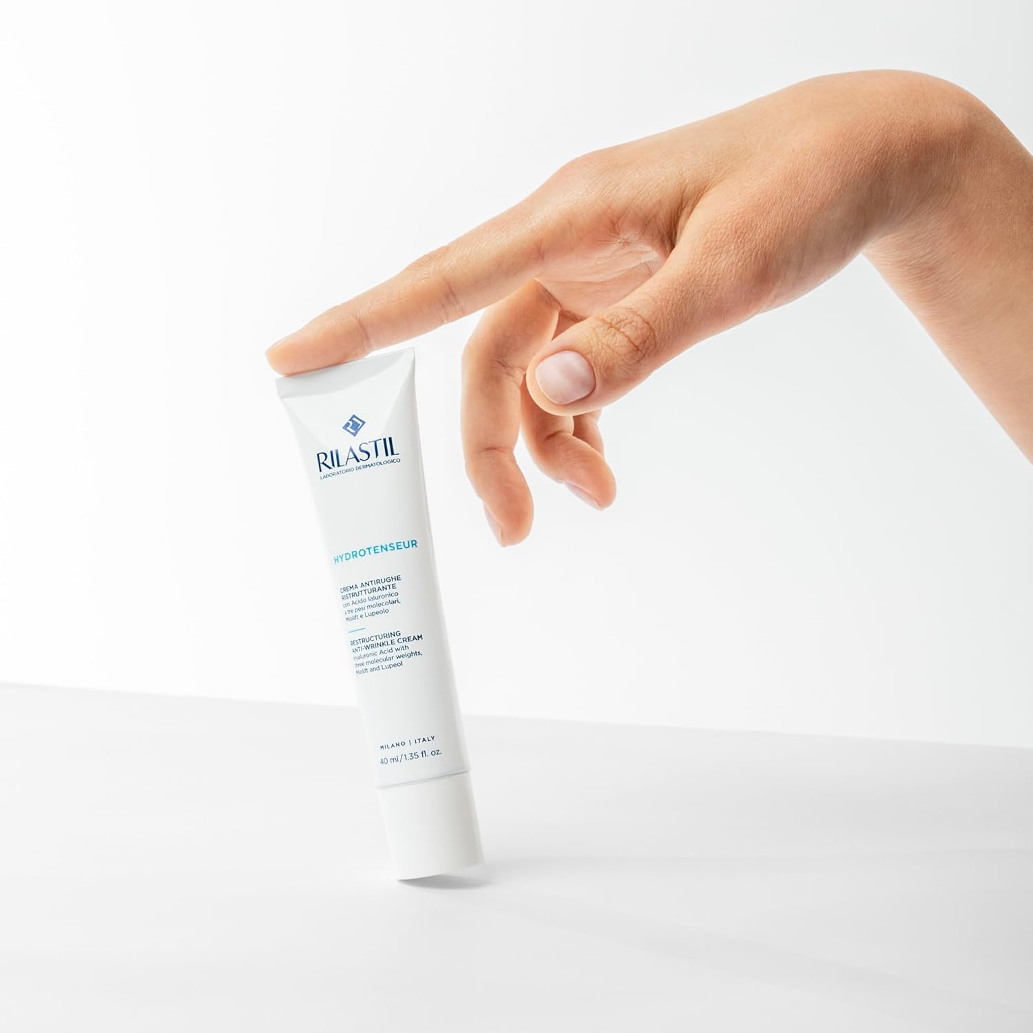 Detalle de Rilastil Crema Viso Hydrotenseur Antirughe Ristrutturante Texture Leggera 40 ml