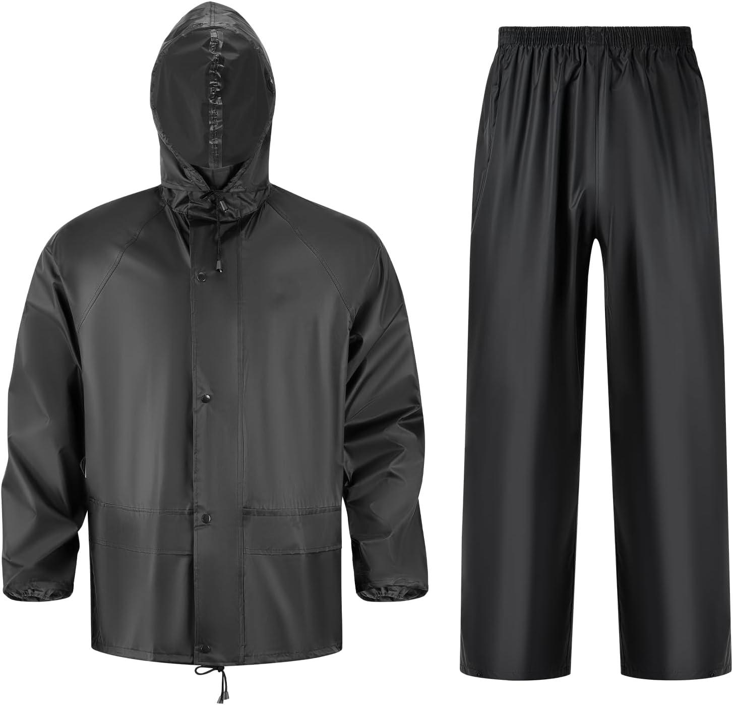 Thumbnail 6 de Crivce Men's Lightweight Waterproof Rain Suit: 2-Piece Jacket and Pants for Cycling, Hiking, Golf