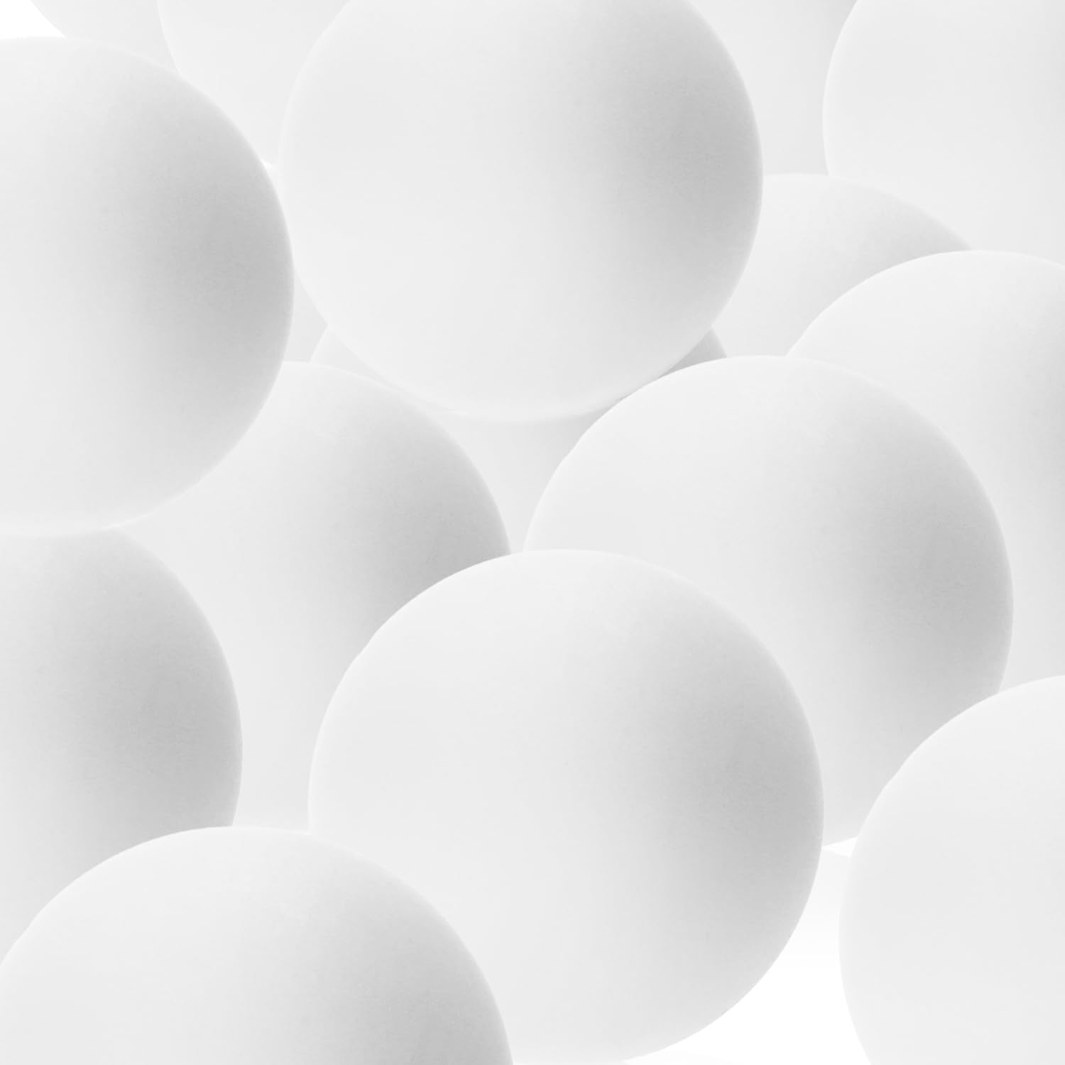 Thumbnail 6 de com-four® Palline da ping pong da 40 mm (ABS) in bianco opaco, confezioni da 48/72/144 pz
