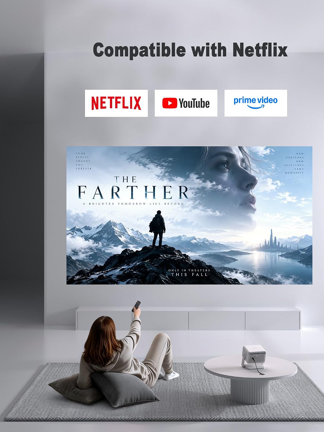 Detalle 2 de Smart Projector, Native 1080p