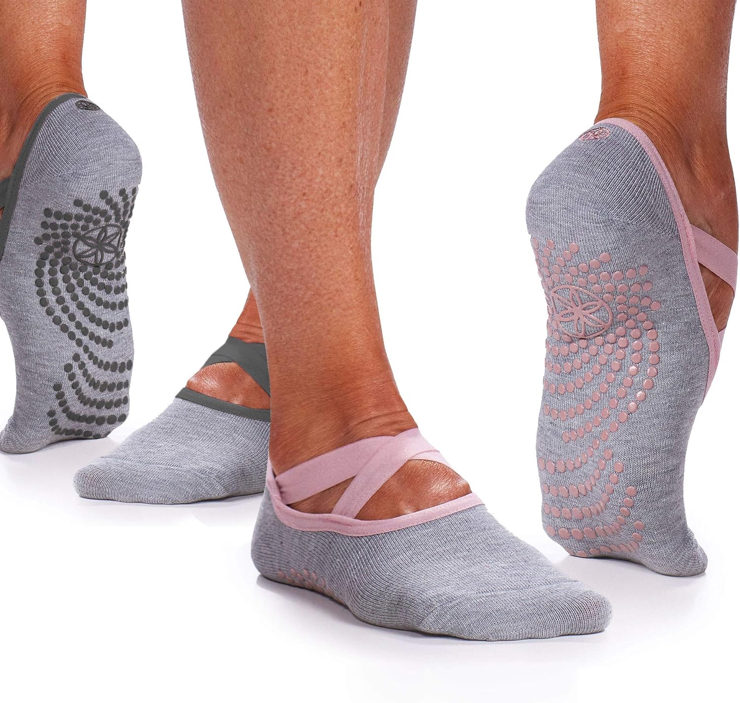 Detalle de Gaiam Grippy Studio Yoga Socks — Extra Grip