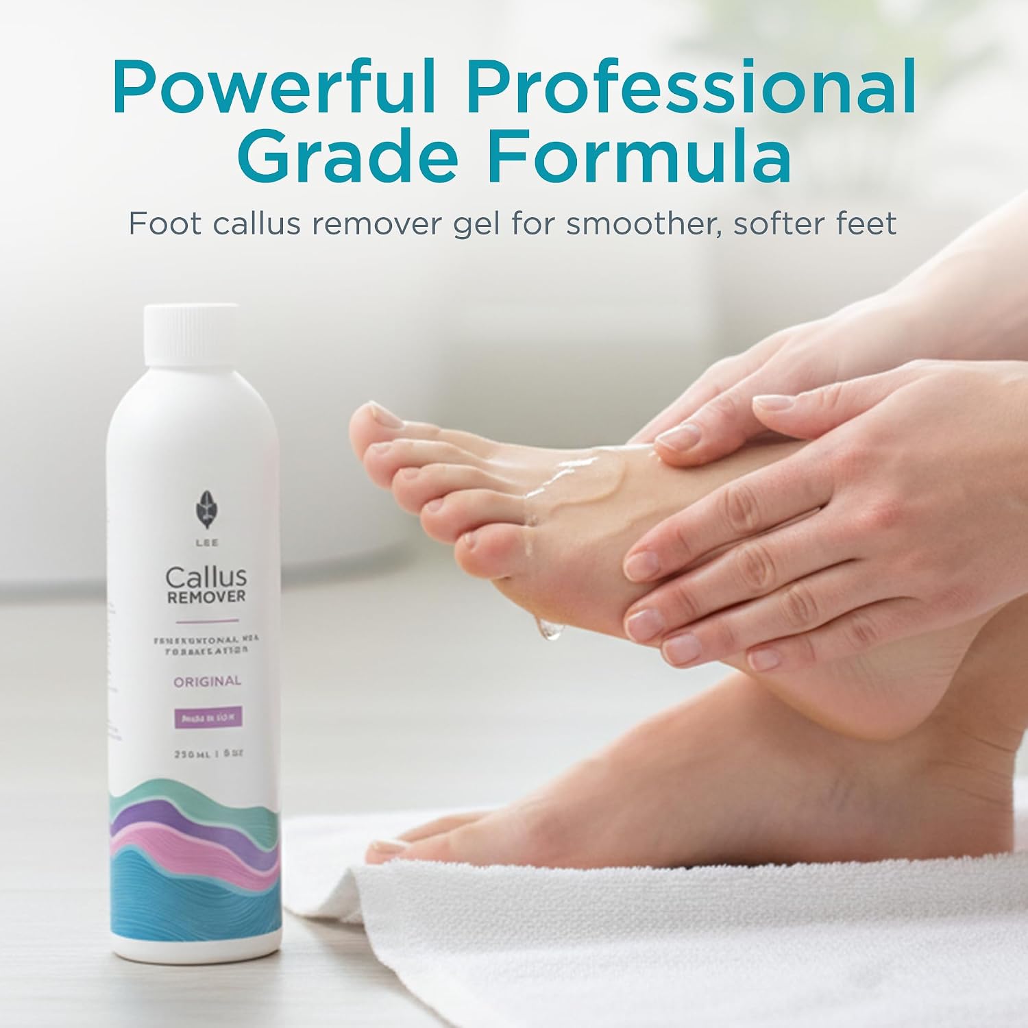 Detalle 2 de Lee Beauty 8oz Gel Callus Remover for Feet 🦶