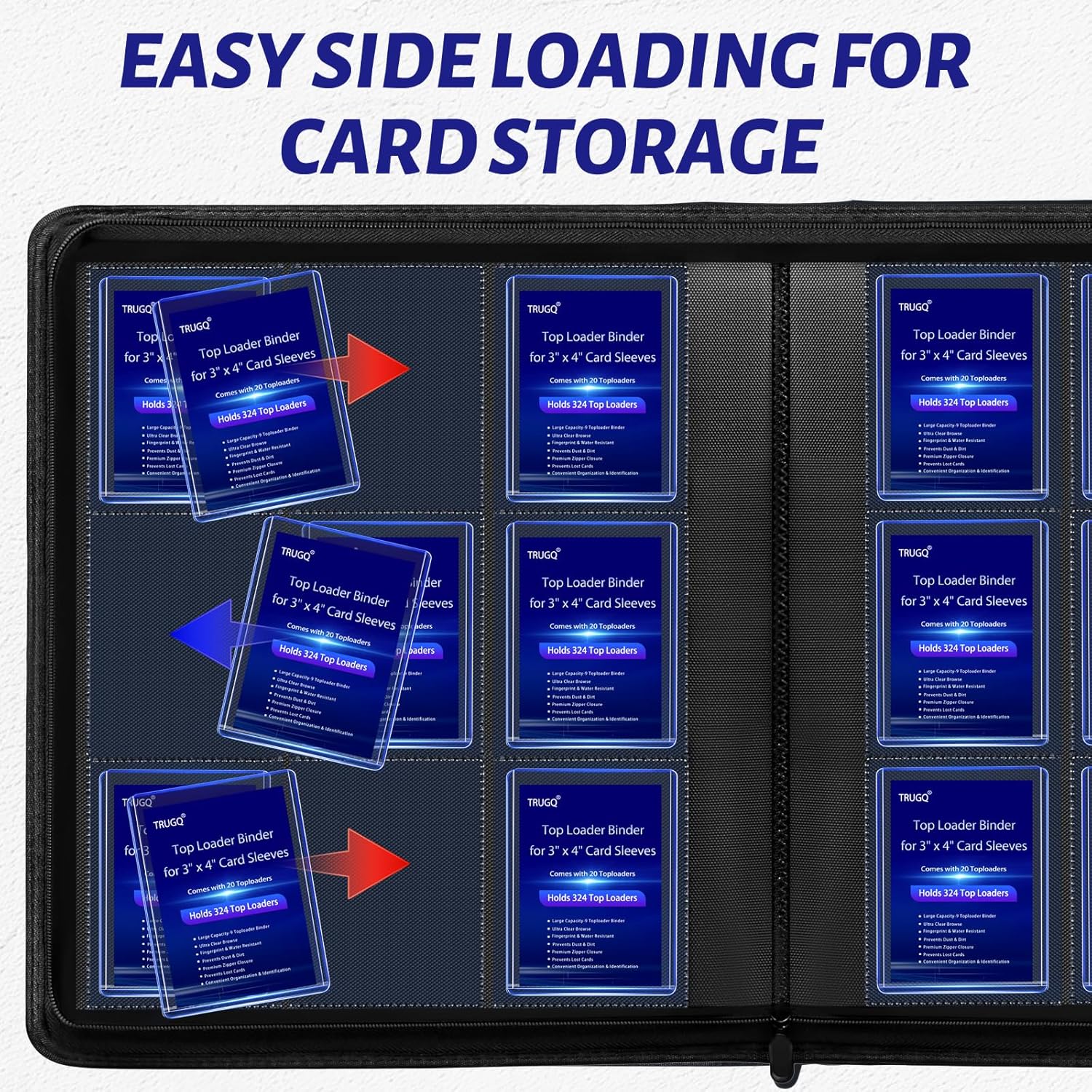 Thumbnail 4 de TRUGQ Toploader Binder 324 cards