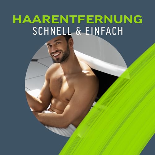 Detalle de Veet Men Intim Haarentfernungs-Set für Männer mit Pflegebalsam, 150 ml – Intimbereich entfernen und Haut pflegen
