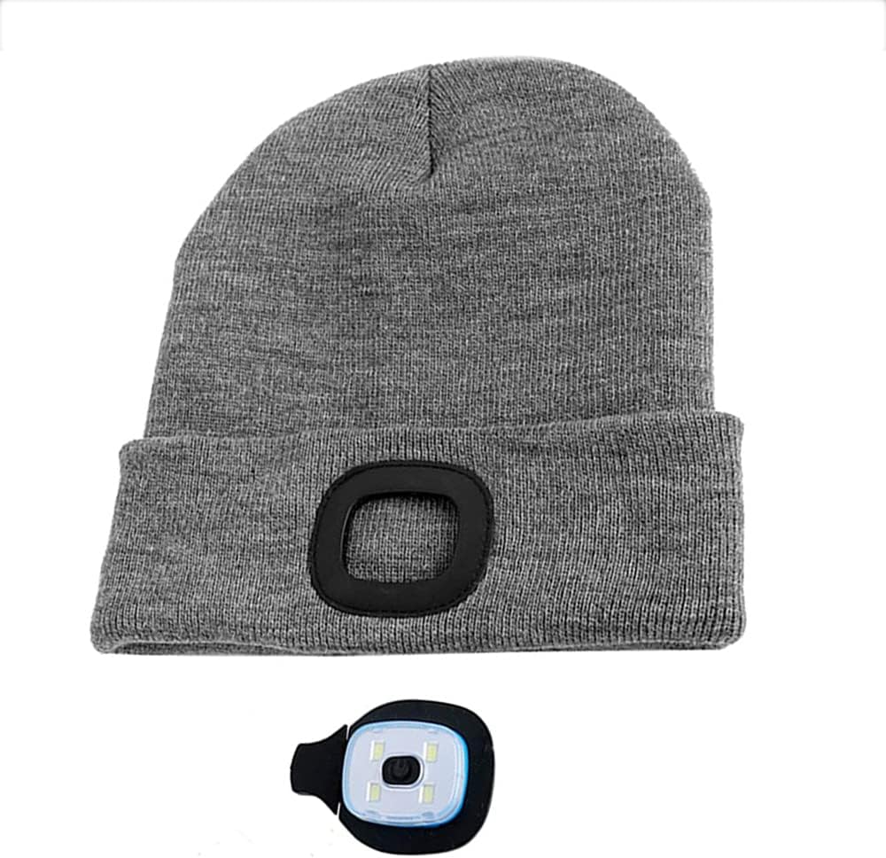 Thumbnail 2 de COTOP Unisex LED Headlamp Beanie Cap – Warm Winter Beanie with Detachable Light for Hands-Free Illumination