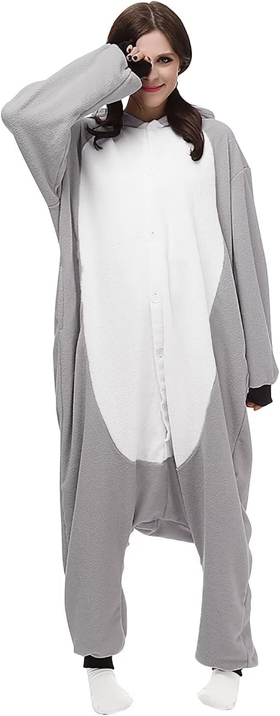 Detalle de LBJR Erwachsener Cosplay Schlafanzug Tierkostüm Jumpsuit Onesie – Karneval, Halloween & Mehr